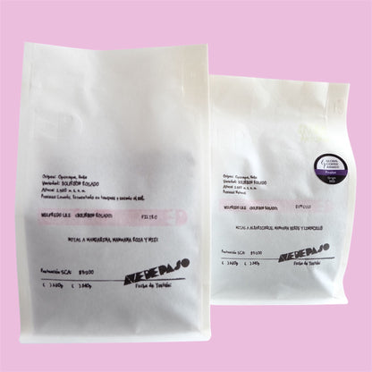 Wilfredo Ule - LAVADO y NATURAL  [BOURBON ROSADO]